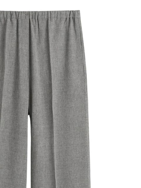 TOTEME drawstring wool trousers - Grey - zdjęcie produktu nr 2