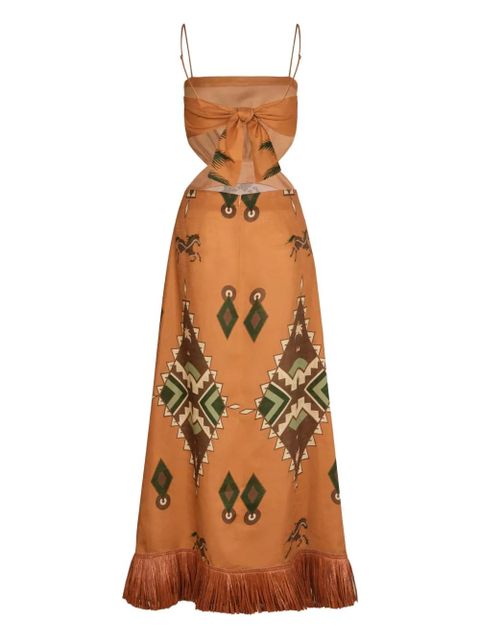 Johanna Ortiz Harmony dress - Orange