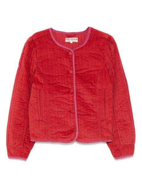Free People Natalia jacket - Red - zdjęcie produktu nr 1