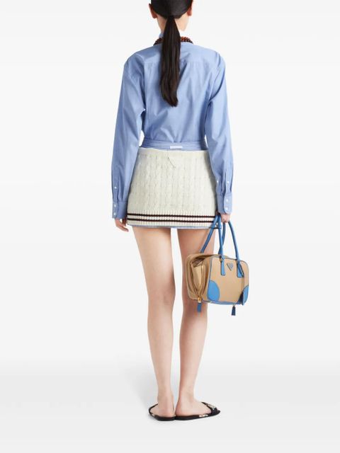 Prada long-sleeve cotton shirt - Blue