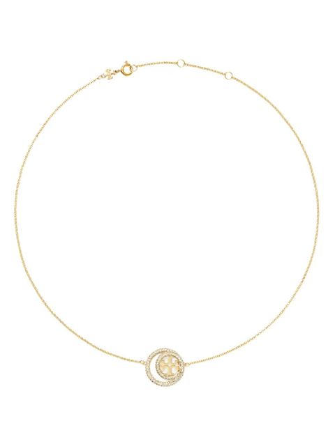 Tory Burch Miller Double Ring pendant necklace - Gold - zdjęcie produktu nr 1