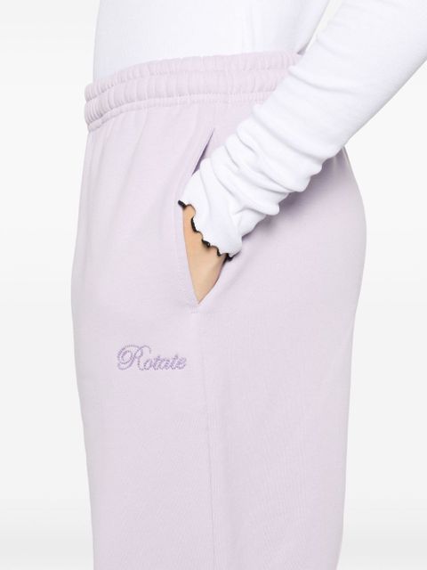 ROTATE BIRGER CHRISTENSEN jersey track pants - Purple
