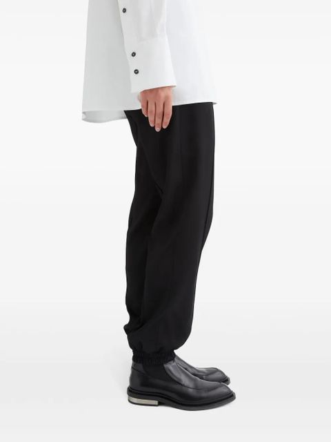 Jil Sander pressed-crease trousers - Black