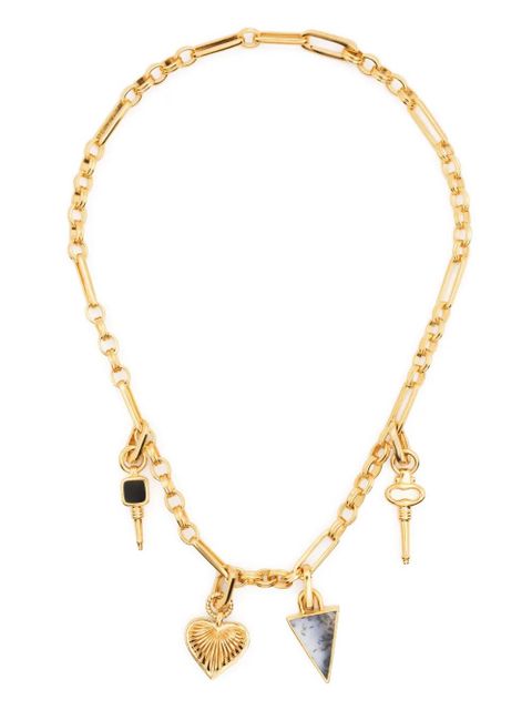 Missoma gold charm chained necklace - zdjęcie produktu nr 1