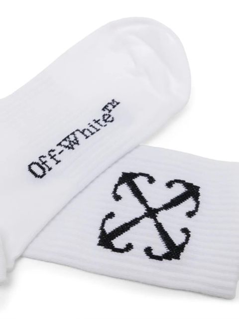 Off-White jacquard-logo socks - zdjęcie produktu nr 2