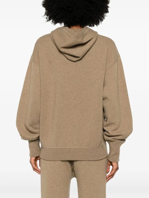 Jil Sander cashmere hoodie - Brown
