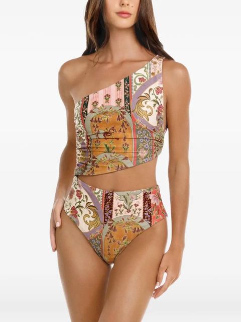 Agua By Agua Bendita Greisa Aura cut-out one-piece swimsuit - Orange - zdjęcie produktu nr 1