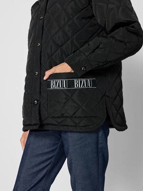 Bizuu kurtka MARIN kolor czarny przejściowa MARIN CZARNY