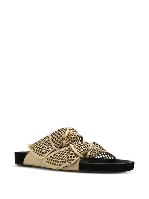 ISABEL MARANT Lennyo knot sandals - Neutrals