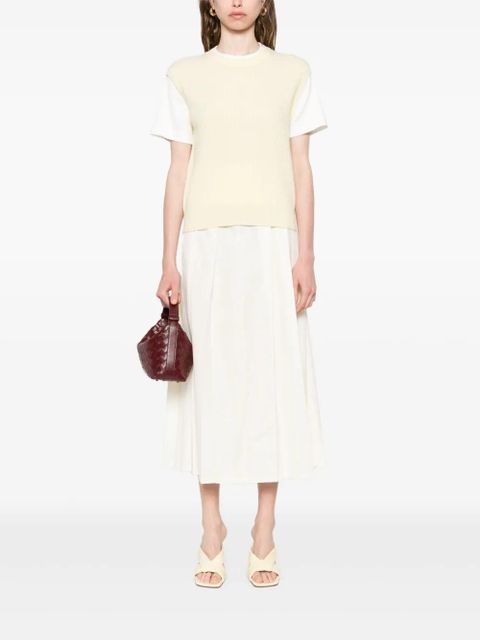 SANDRO layered T-shirt - Yellow - zdjęcie produktu nr 2