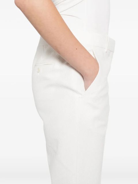 TOM FORD tailored tapered pants - White