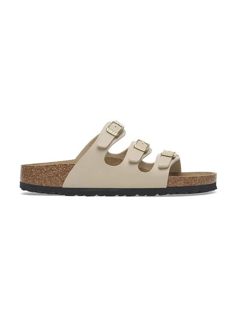 Birkenstock klapki Florida BF damskie kolor beżowy 1029265 - zdjęcie produktu nr 1