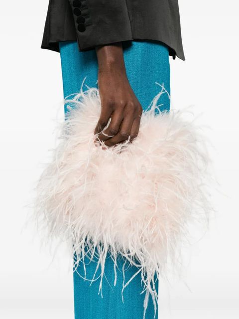 Yves Salomon feather clutch bag - Pink - zdjęcie produktu nr 2