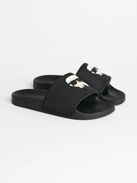 Karl Lagerfeld klapki KONDO 2.0 damskie kolor czarny KL80905A - zdjęcie produktu nr 2