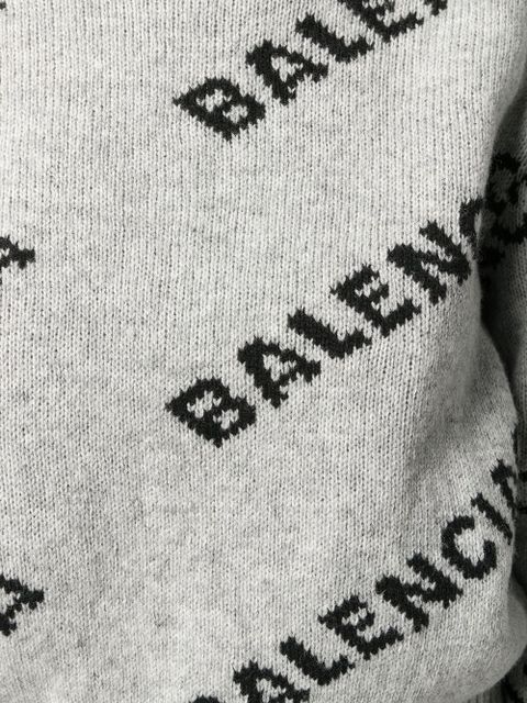 Balenciaga logo sweater - Grey