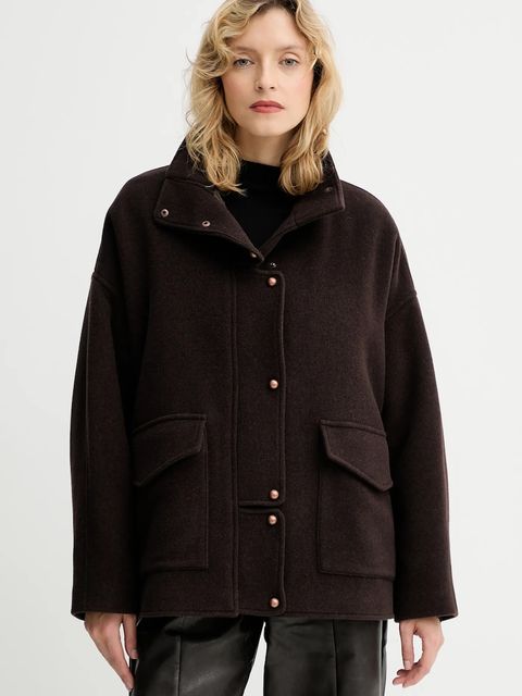 Sessun płaszcz z domieszką wełny - zdjęcie produktu nr 1