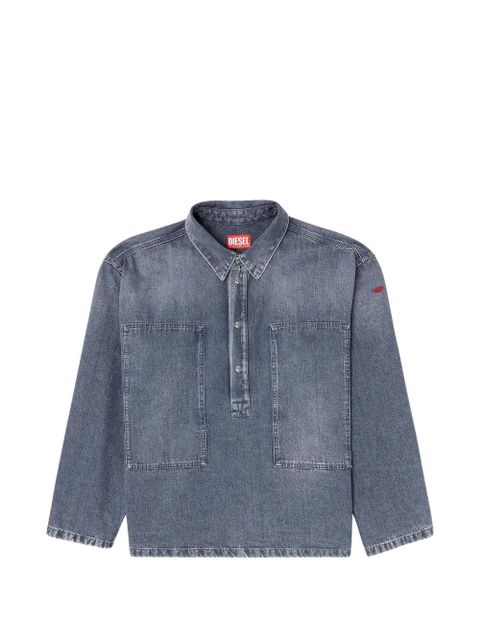 Diesel De-Priss denim blouse - Grey - zdjęcie produktu nr 1