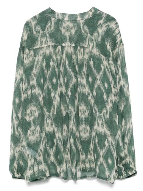 Ba&Sh Menaelle blouse - Green - zdjęcie produktu nr 2