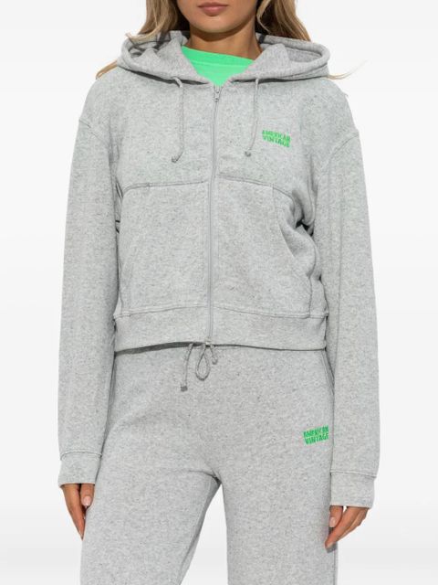 American Vintage Evona zip-up hoodie - Grey