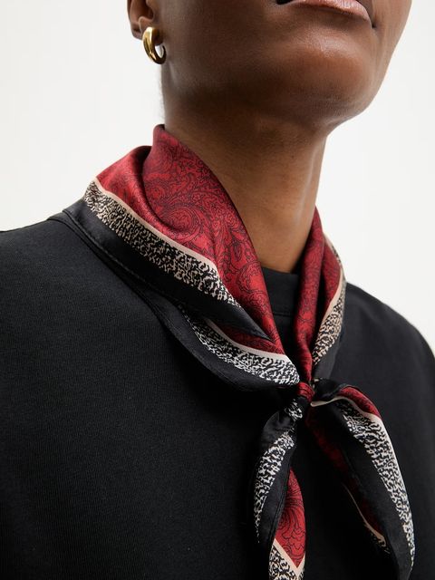 Answear.LAB apaszka jedwabna z kolekcji Unscripted - zdjęcie produktu nr 2