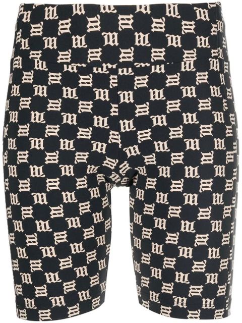 MISBHV logo-print cycling shorts - Black - zdjęcie produktu nr 1