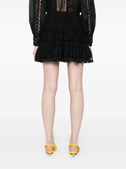 Charo Ruiz Ibiza Hortens mini skirt - Black - zdjęcie produktu nr 2