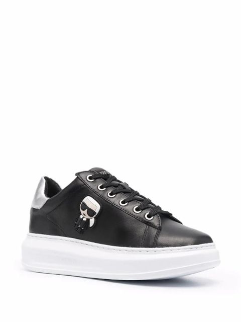 Karl Lagerfeld K/Ikonic flatform sneakers - Black - zdjęcie produktu nr 2