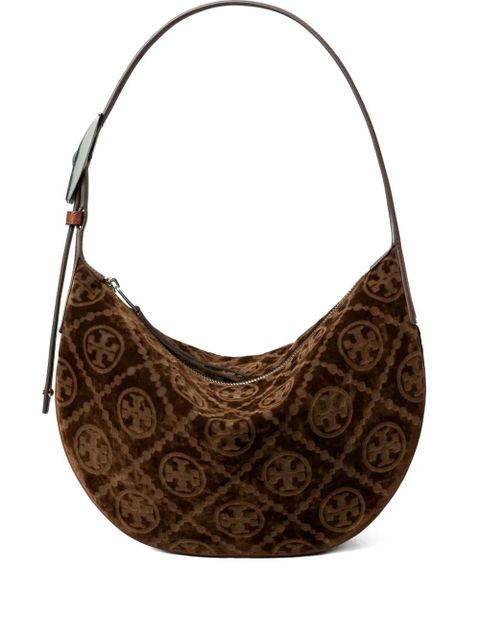 Tory Burch T Monogram Balloon small shouder bag - Brown - zdjęcie produktu nr 1