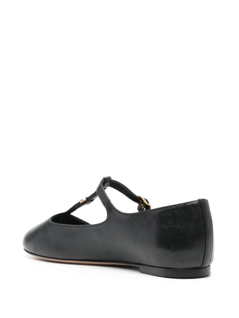 Chloé Marcie leather ballerina shoes - Black - zdjęcie produktu nr 2