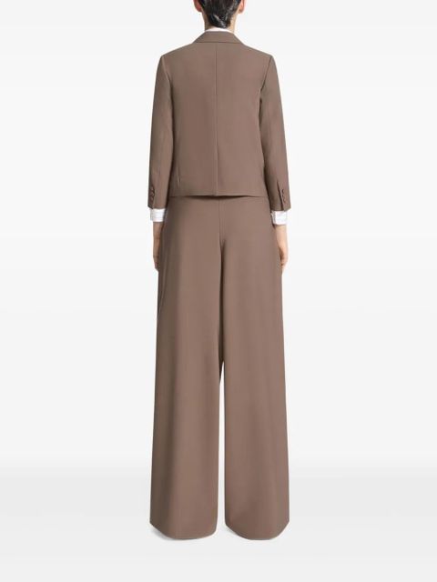 DRIES VAN NOTEN patch-pocket blazer - Brown