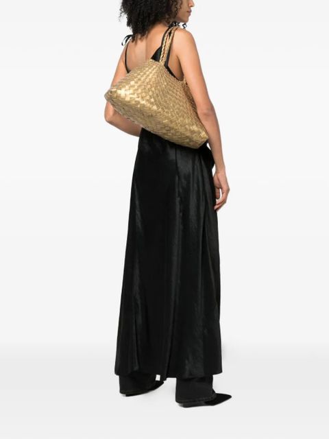 DRAGON DIFFUSION braided tote bag - Gold - zdjęcie produktu nr 2