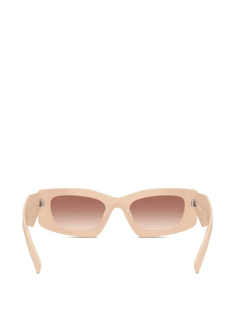 Prada Eyewear rectangle-frame sunglasses - Neutrals