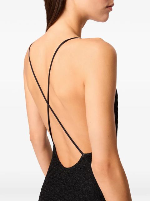 Missoni cross-back swimsuit - Black - zdjęcie produktu nr 2
