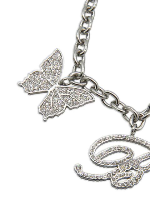 Blumarine embellished chain bracelet - Silver