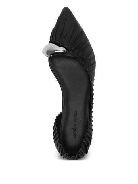 Manière De Voir Céleste metal-detail hardwave flat pumps - Black - zdjęcie produktu nr 2