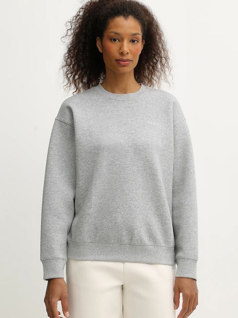 Guess bluza AURELIA damska kolor szary gładka V5BQ05 K1971 - zdjęcie produktu nr 1