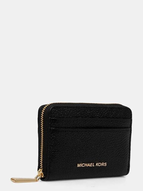 MICHAEL Michael Kors portfel skórzany damski kolor czarny 32T4GJ6Z5L - zdjęcie produktu nr 1