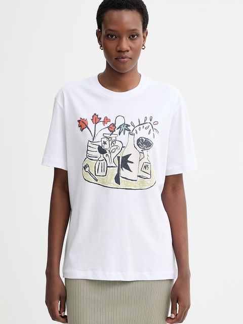 MUNTHE t-shirt bawełniany BALLON