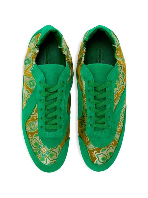 Christopher Esber floral-print sneakers - Green