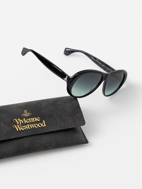 Vivienne Westwood okulary przeciwsłoneczne Frankie damskie kolor czarny VW5102