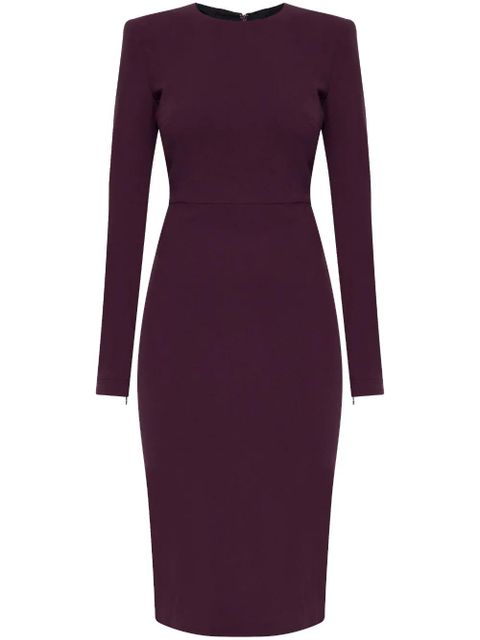 Victoria Beckham long-sleeve T-shirt dress - Purple - zdjęcie produktu nr 1