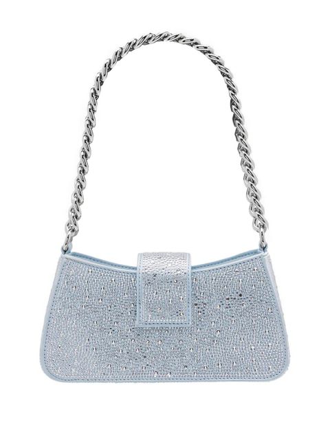 MISBHV crystal-detail shoulder bag - Blue - zdjęcie produktu nr 2