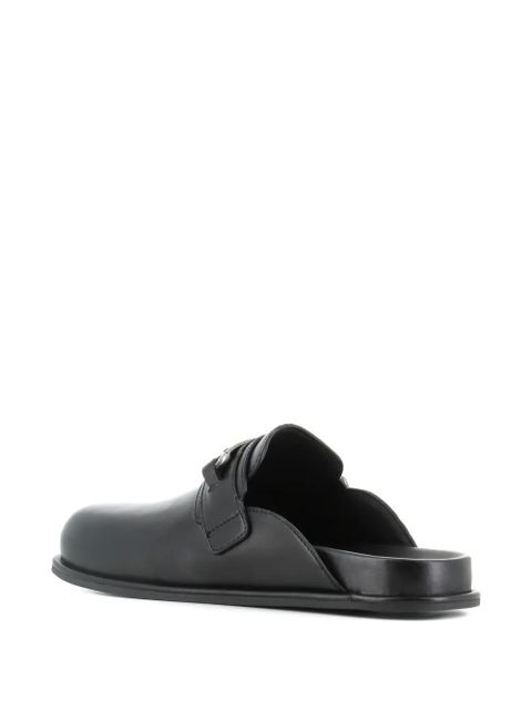 Zadig&Voltaire buckled leather mules - Black