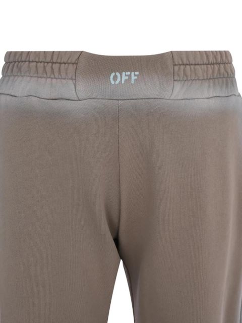Off-White spray-effect track pants - Neutrals