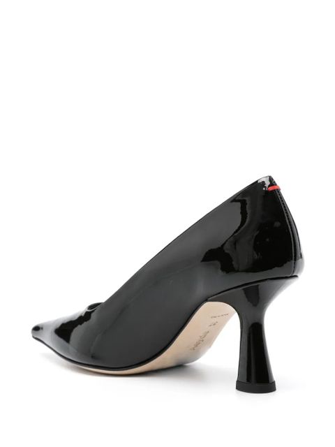 Aeyde Zandra 75mm leather pumps - Black - zdjęcie produktu nr 2