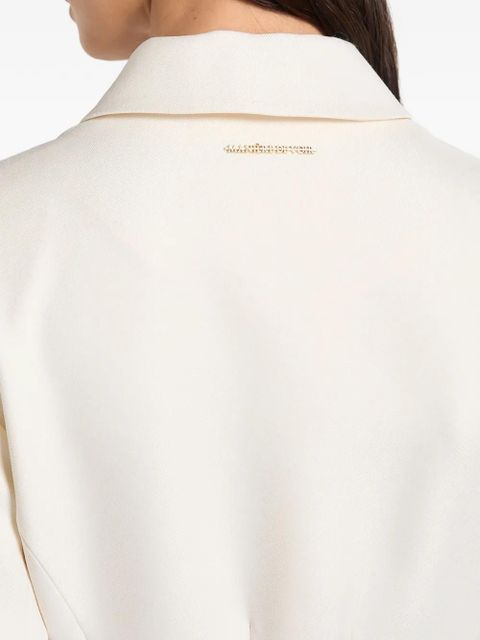 Manière De Voir Amelie button blazer dress - Neutrals