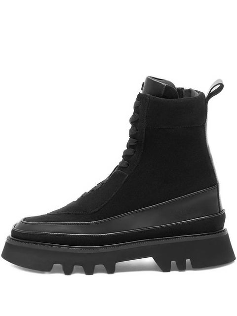 Manière De Voir eiffel zip combat boots - Black - zdjęcie produktu nr 1