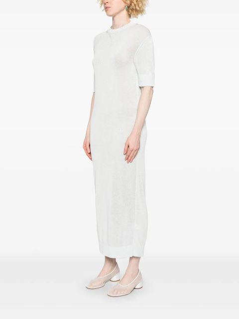Jil Sander knitted midi dress - Blue