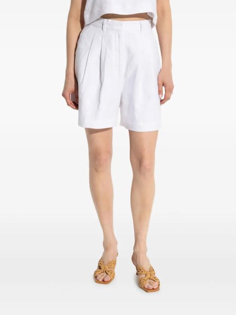 Posse pleated shorts - White