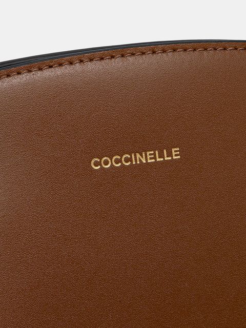 Coccinelle torebka skórzana TYLDE kolor brązowy E1 U7K 18 02 01